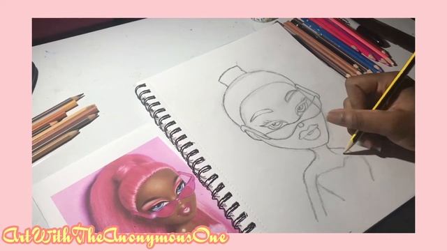 BRATZ TIMELAPSE COLOURED DRAWING PT 1 *AESTHETIC* смотреть онлайн