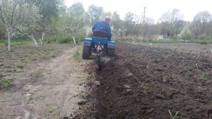 Самодельный мини трактор своими руками!