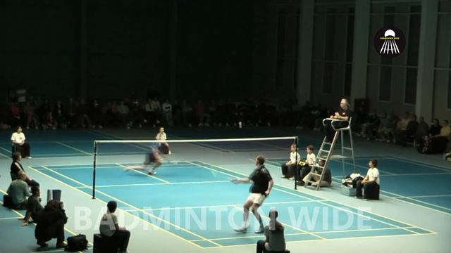 Lee Chong Wei Shows The Backhand Skills In Competition