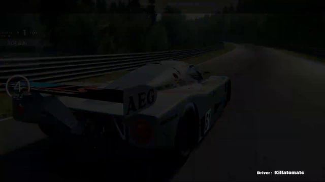 Assetto Corsa: Mercedes C9, Nordschleife Hotlap, Full Realism (6:28)(TV cam, HQ Sound) Dream Pack смотреть онлайн