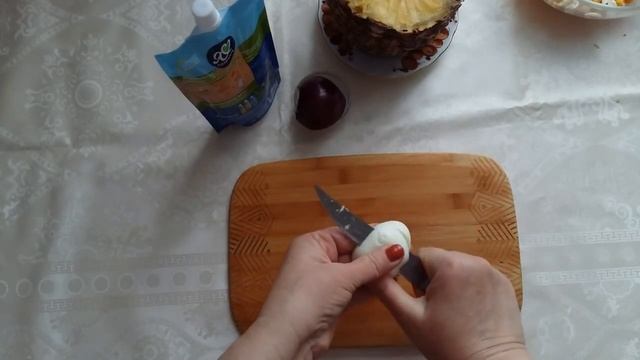 185. Экзотический салат с ананасом смотреть онлайн