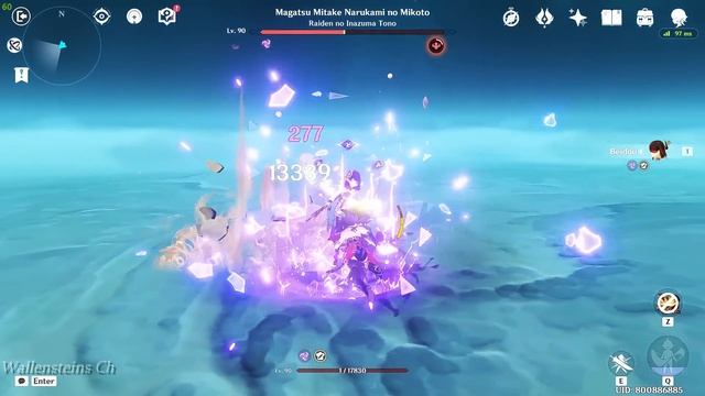 1HP BEIDOU VS RAIDEN SHOGUN (NO DAMAGE) смотреть онлайн
