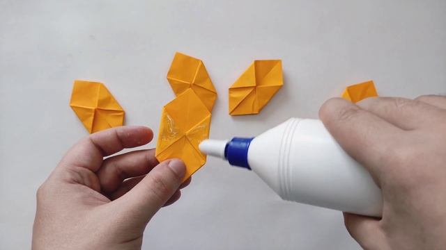 Origami PUMPKIN ( 6 modules ) | How to make a paper HALLOWEEN pumpkin смотреть онлайн
