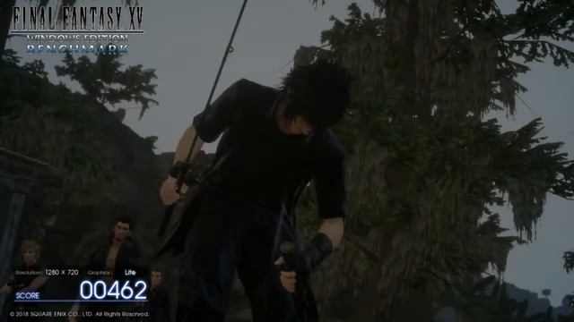 Final Fantasy XV on GT 540M 「Benchmark」 смотреть онлайн
