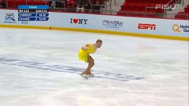 Ekaterina KURAKOVA POL FS 2023 FISU Winter World University Games смотреть онлайн