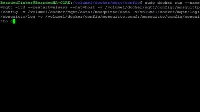 Eclipse MQTT 2.x in Docker  user credentials on Synology