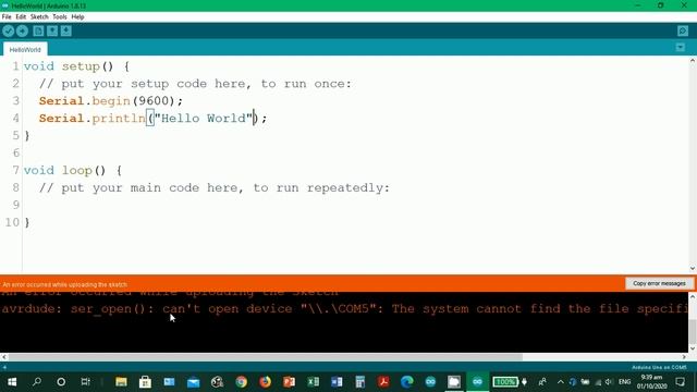 EASY-HOW-TO Hello World in Arduino IDE Tutorial смотреть онлайн