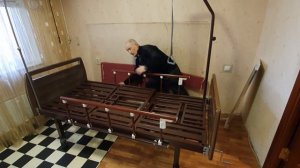 Кровать функциональная механическая с функцией переворота