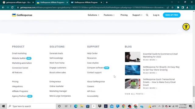 HOW TO BECOME- A [GETRESPONSE AFFILIATE] ($100 one time payout) 0r (33% recurring Program) 2022! смотреть онлайн