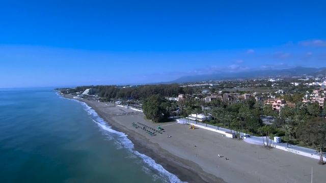 San Pedro Alcántara (Marbella) 4k desde drone смотреть онлайн