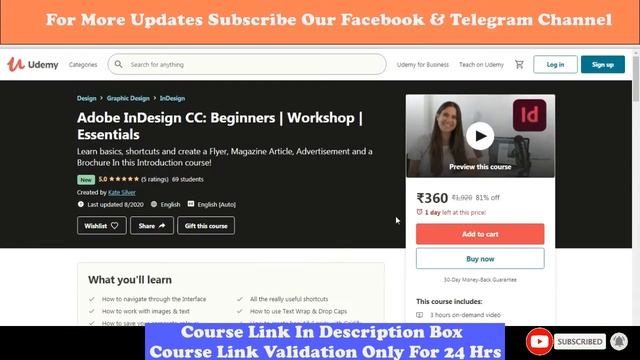 Certification course of Udemy (Adobe-cc | Angular | cyber-hygiene | Java |machine-learning)23-8-202 смотреть онлайн