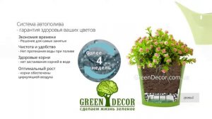 Горшок для цветов Arte с дренажной системой