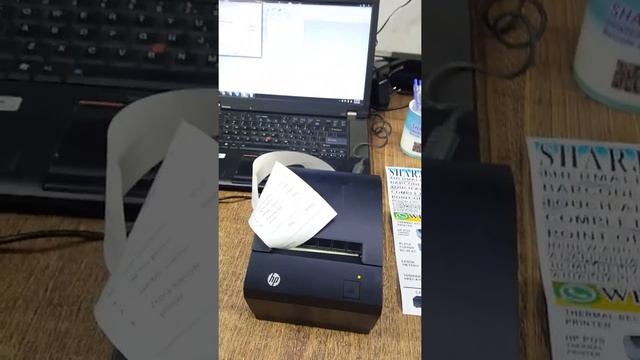 HP POS PRINTER A799 | HP THERMAL PRINTER | TOKEN & RECEIPT DESPONDENCE смотреть онлайн