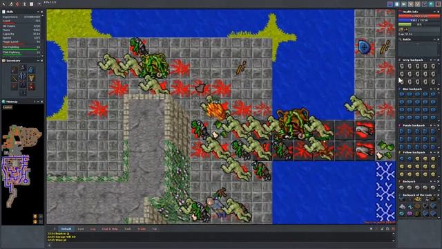 CRAZY QUEST - Outcastserver.com Open-Tibia 7.6 смотреть онлайн