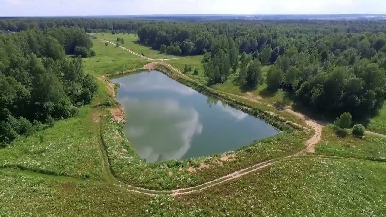 Посёлок «Золотое поле» с высоты птичьего полета смотреть онлайн