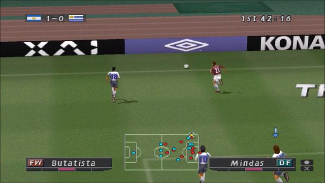 Pro Evolution Soccer 1 PS1 Gameplay HD смотреть онлайн