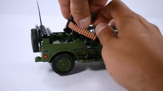 COBI Small army Jeep Willys MB (24092) Quick build + Review смотреть онлайн