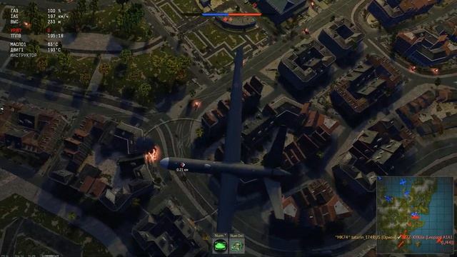 ИСПОЛЬЗОВАЛ УДАРНЫЙ БЕСПИЛОТНИК КАК СНАРЯД WAR THUNDER смотреть онлайн