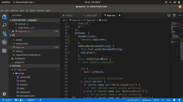 start a vue web app p6 смотреть онлайн