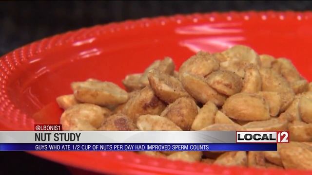 Study: Eating nuts may improve men's sperm count смотреть онлайн