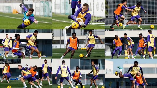 Real Madrid training | Bellingham training | Vinicius Junior. смотреть онлайн