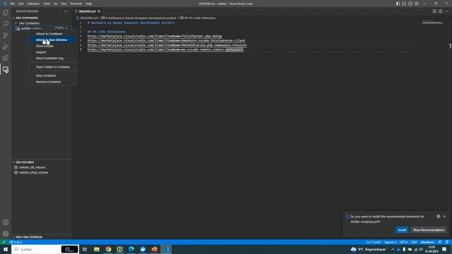 1/4 - setup shopware 6 development environment on windows with dockware.io смотреть онлайн