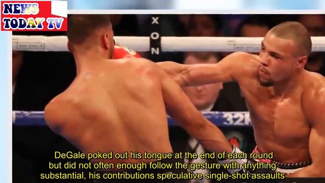 Chris Eubank Jr beats James DeGale to send Londoner towards retirement смотреть онлайн