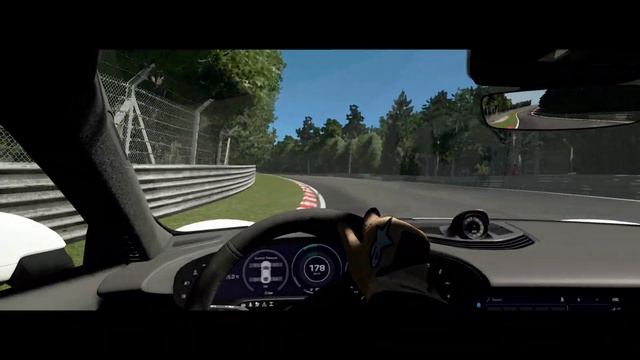 2020 Porsche Taycan Turbo S Onboard Lap at Nordschleife GTSport смотреть онлайн