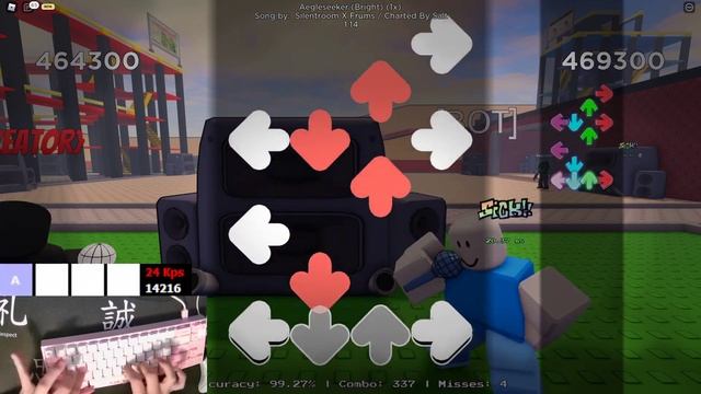 NEW VERY HARD AEGLESEEKER!! (13x misses) l ROBLOX Friday Night Bloxxin UPDATE смотреть онлайн