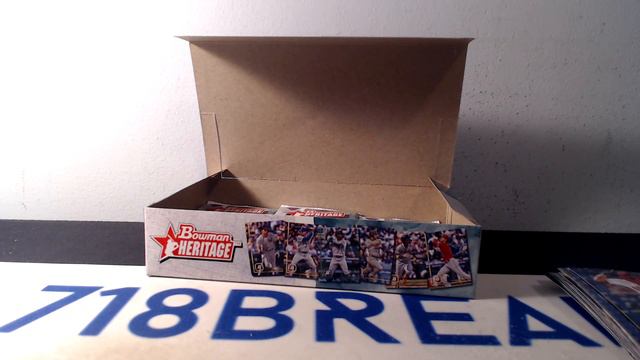 2022 Bowman Heritage Hobby Box Personal Break. Last pack Magic! смотреть онлайн