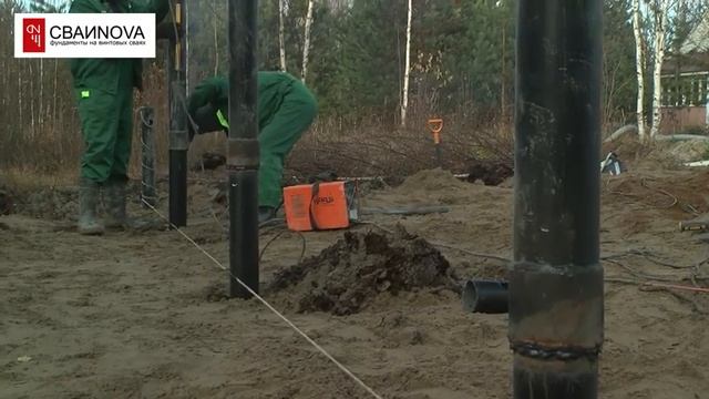 оборудование для завинчивания винтовых свай смотреть онлайн