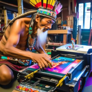 Промывка печатающей головки с помощью MagicClean на Epson l800 с тестами/Инфошаманы