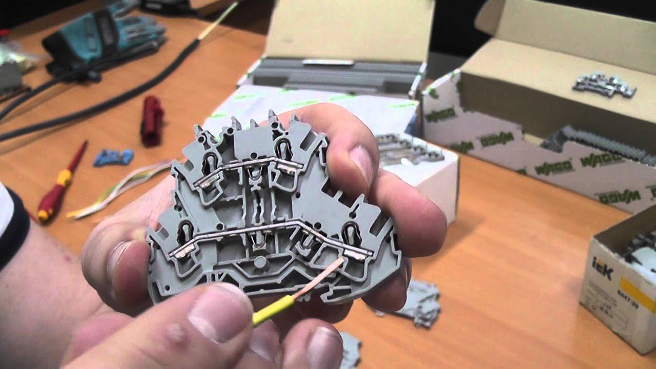 Клеммы WAGO. Отличия обычных наборных от TOP JOB смотреть онлайн