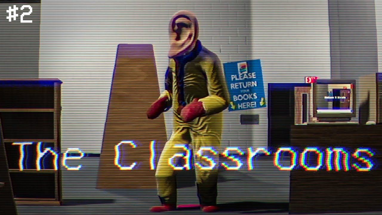 THIS LIBRARY IS BRUTAL! | The Classrooms HORROR GAME FULL WALKTHROUGH Part 2 смотреть онлайн