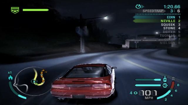 Need for Speed Carbon | Career | Fortuna | Race Events | Speedtrap смотреть онлайн