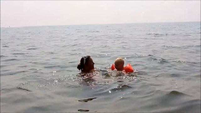 С ребёнком на Море