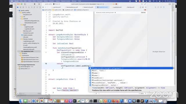 Демо-занятие курса «iOS Developer. Professional» смотреть онлайн