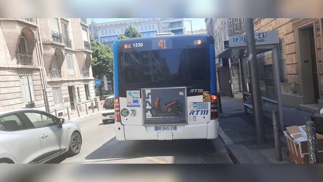 RTM | Mercedes Citaro Facelift BlueTec EEV n°1230 | Ligne 41 смотреть онлайн