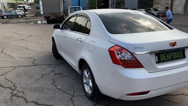 Emgrand в ЗАЩИТНОМ покрытии DEMPINOX. смотреть онлайн