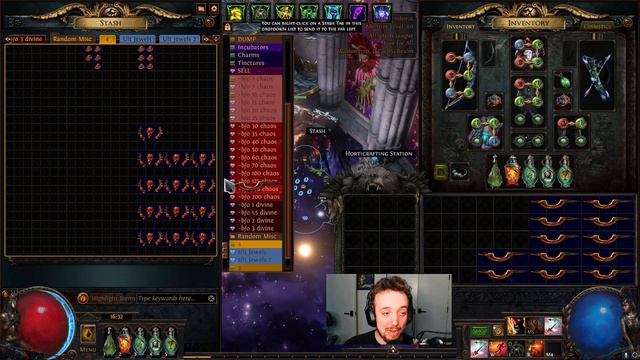 Creating 24 of The Adorned (New Unique Jewel) - Path of Exile 3.23 Affliction смотреть онлайн