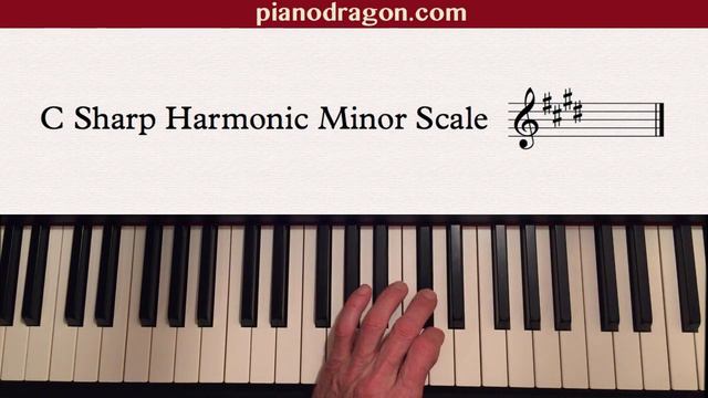 C-Sharp-Harmonic-Minor-2-Octaves-Left-Hand смотреть онлайн