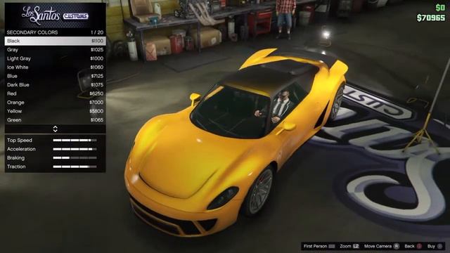 GTA V PFISTER 811 COSTUMIZATION AND REVIEW смотреть онлайн