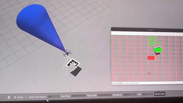 Drone following object using python, opencv and mavsdk смотреть онлайн