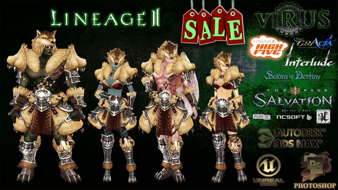 New Costumes. 003. LINEAGE II - FAFURION. Any Chronicles ◄√i®uS►