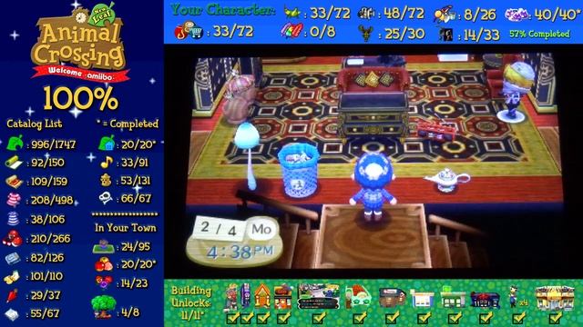 Animal Crossing: New Leaf 100% - #55: Golden House Unlocked! смотреть онлайн