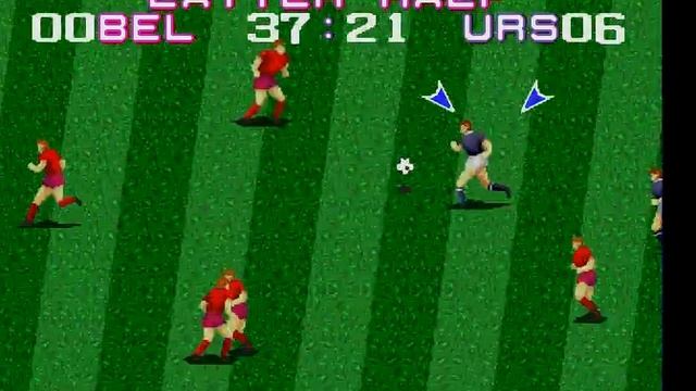 Tecmo World Cup '92 (Sega Genesis) смотреть онлайн