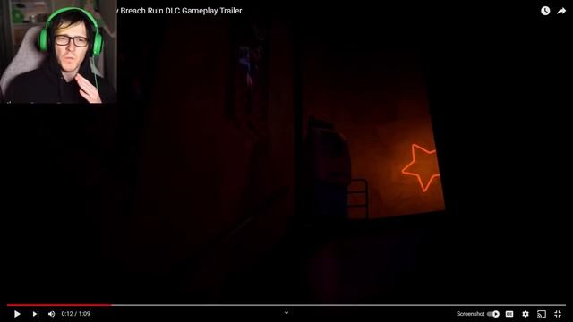 *NEW* FNAF Security Breach Ruin DLC is going to be scary (Trailer Reaction) смотреть онлайн