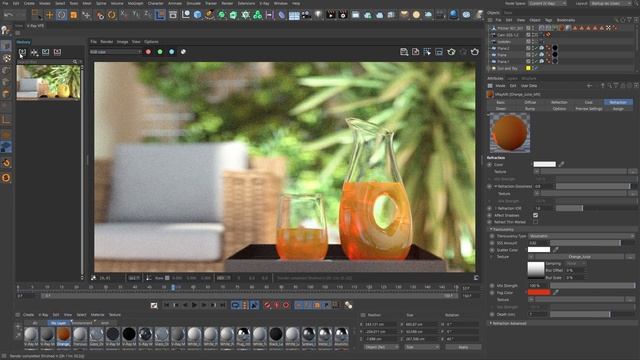 V-Ray for Cinema 4D — How to use the new V-Ray Material translucency смотреть онлайн