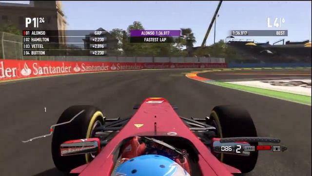 F1 2011 - 2012 Valencia Race Review Submitted by Harrison101HD смотреть онлайн