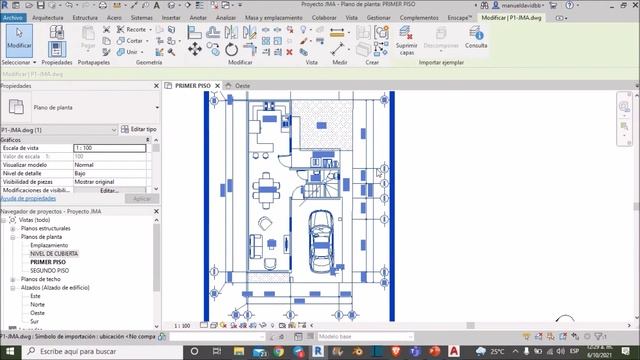 Revit-05- Insertar planos de AutoCAD en Revit смотреть онлайн